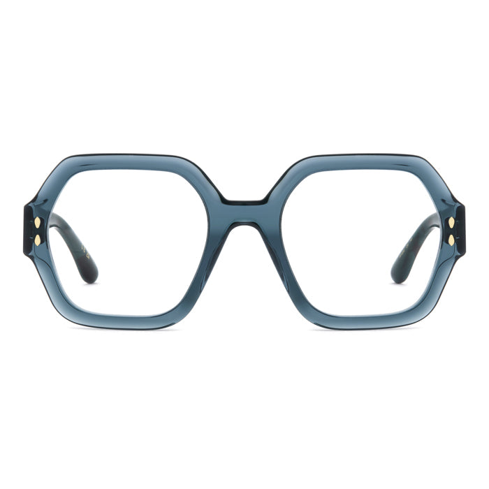 Isabel Marant IM 0269 Bleu Pétrole ZI9 de face - Les Lunettes de Pauline