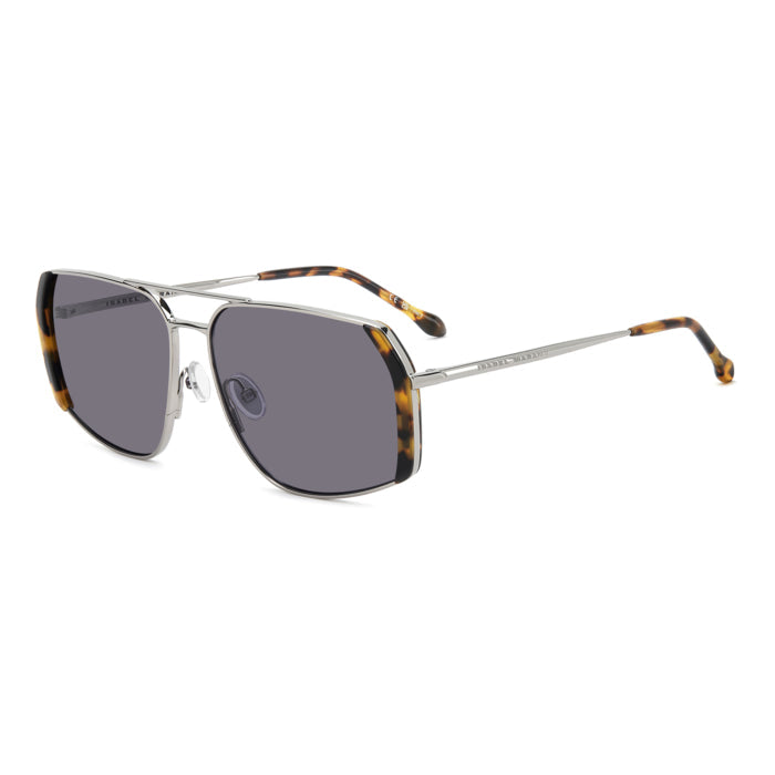 Isabel Marant IM 0261/S Argent et Écaille 3MA de trois-quarts - Les Lunettes de Pauline