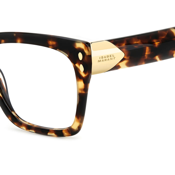 Isabel Marant IM 0212 Havane Marron 086 en détail des branches - Les Lunettes de Pauline