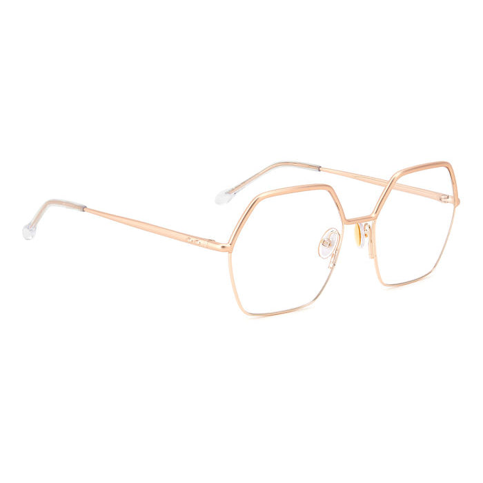 Isabel Marant IM 0126 Or Rose DDB de trois-quarts opposée - Les Lunettes de Pauline