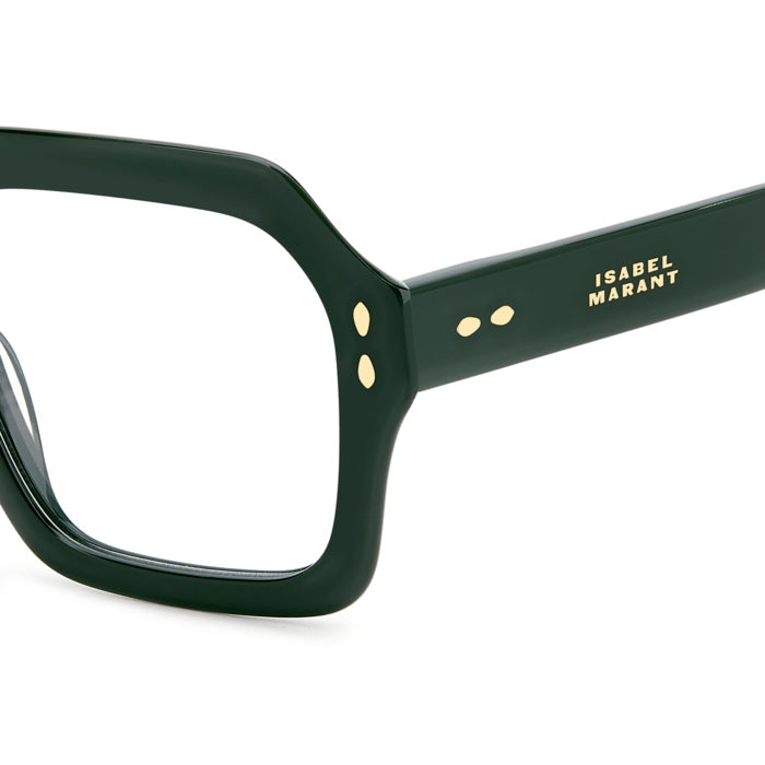 Isabel Marant IM 0191 Vert Sapin 1ED en détail des branches - Les Lunettes de Pauline