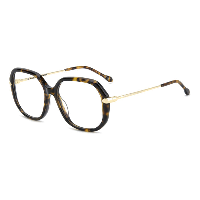 Isabel Marant IM 0279 Havane Or 2IK de trois-quarts - Les Lunettes de Pauline