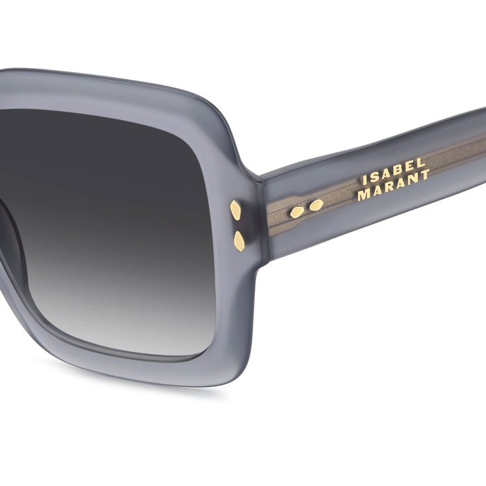 Isabel Marant IM 0211/S Gris Bleuté KB7 en détail des branches - Les Lunettes de Pauline