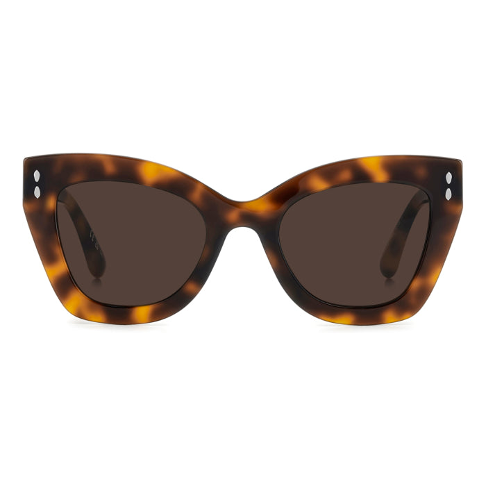 Isabel Marant IM 0050/G/S Écaille Caramel WR9 de face - Les Lunettes de Pauline