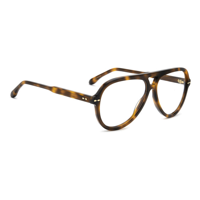 Isabel Marant IM 0236 Havane Marron 086 de trois-quarts opposée - Les Lunettes de Pauline