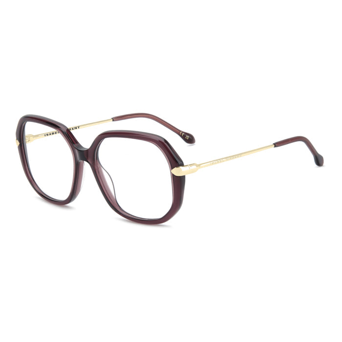 Isabel Marant IM 0279 Prune Or T1W de trois-quarts - Les Lunettes de Pauline