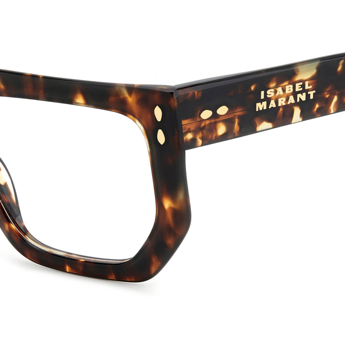 Isabel Marant IM 0186 Havane Marron 086 en détail des branches - Les Lunettes de Pauline