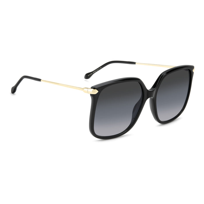 Isabel Marant IM 0278/S Noir et Or 2M2 de trois-quarts opposée - Les Lunettes de Pauline