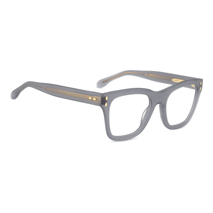 Isabel Marant IM 0209 Gris Translucide KB7 de trois-quarts opposée - Les Lunettes de Pauline