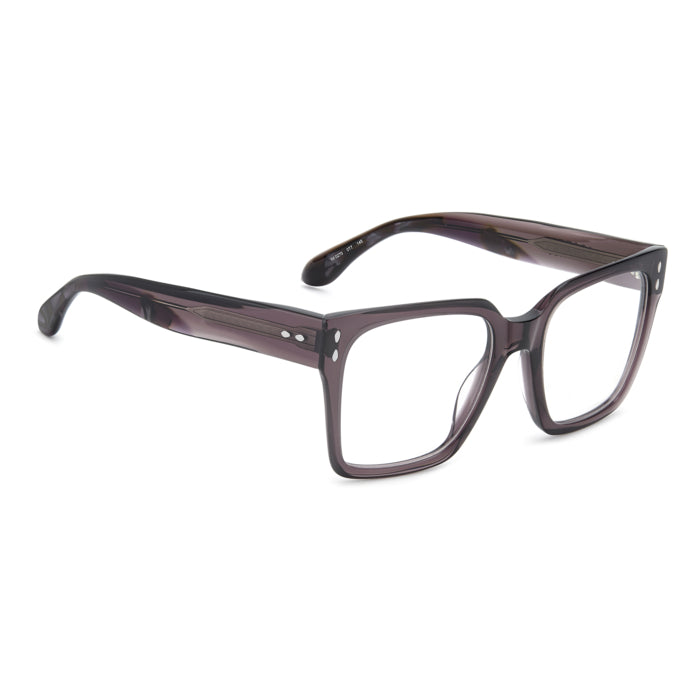 Isabel Marant IM 0270 Prune Translucide 0T7 de trois-quarts opposée - Les Lunettes de Pauline