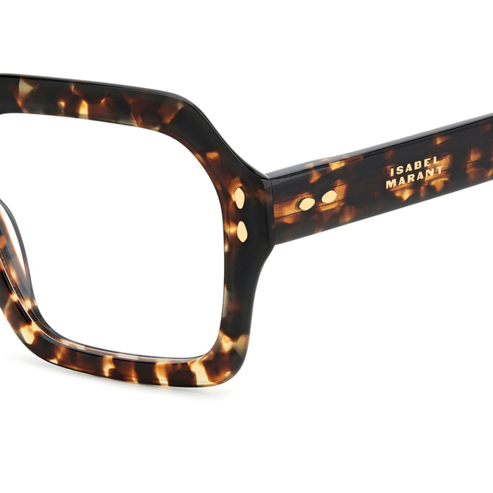 Isabel Marant IM 0191 Havane Marron 086 en détail des branches - Les Lunettes de Pauline