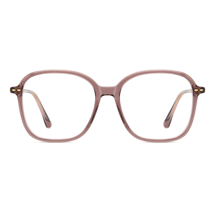 Isabel Marant IM 0234 Rose Translucide 35J de face - Les Lunettes de Pauline
