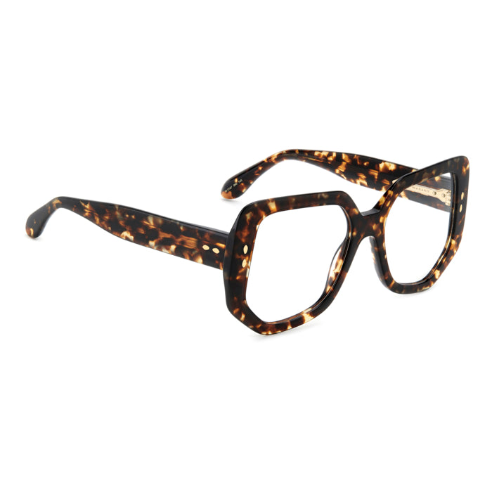 Isabel Marant IM 0187 Havane Marron 086 de trois-quarts opposée - Les Lunettes de Pauline