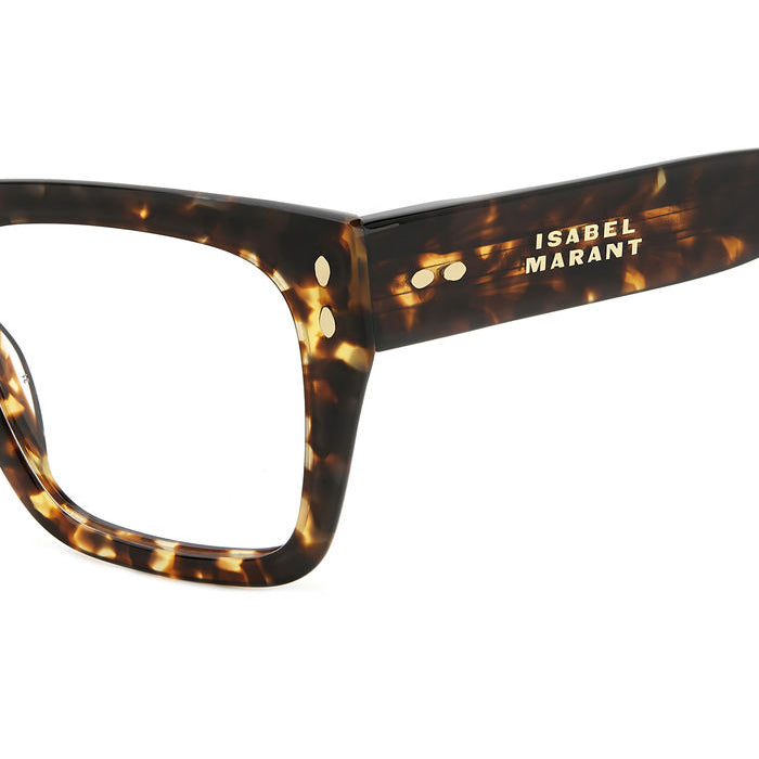 Isabel Marant IM 0145 Havane Marron 086 en détail des branches - Les Lunettes de Pauline