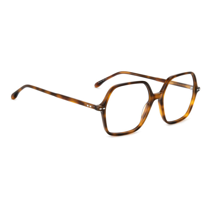 Isabel Marant IM 0150 Écaille Havane WR9 de trois-quarts opposée - Les Lunettes de Pauline