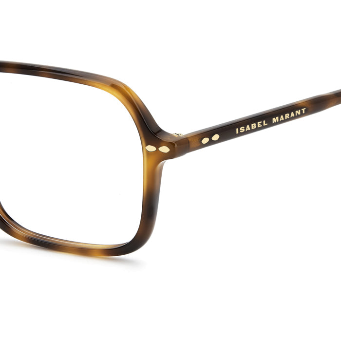 Isabel Marant IM 0233 Havane Marron 086 en détail des branches - Les Lunettes de Pauline