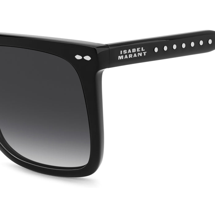 Isabel Marant IM 0256/S Noir 807 en détail des branches - Les Lunettes de Pauline