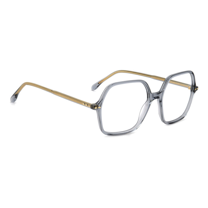 Isabel Marant IM 0150 Gris Translucide KB7 de trois-quarts opposée - Les Lunettes de Pauline