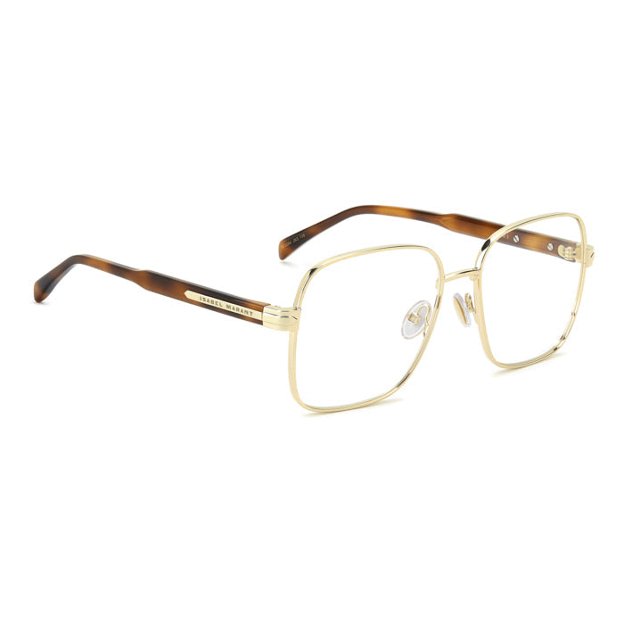 Isabel Marant IM 0284 Or et Écaille J5G de trois-quarts opposée - Les Lunettes de Pauline