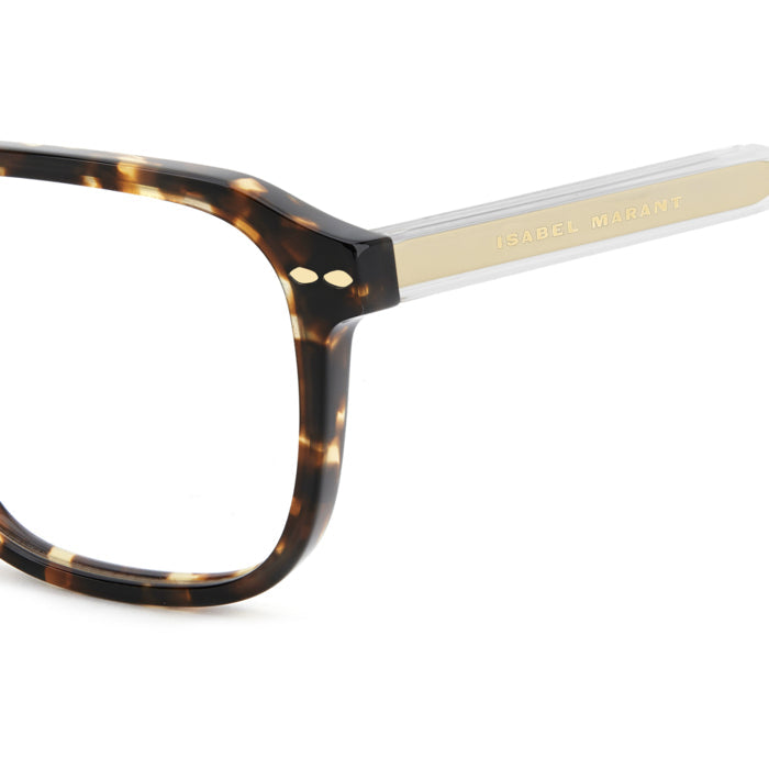 Isabel Marant IM 0232 Havane Marron 086 en détail des branches - Les Lunettes de Pauline