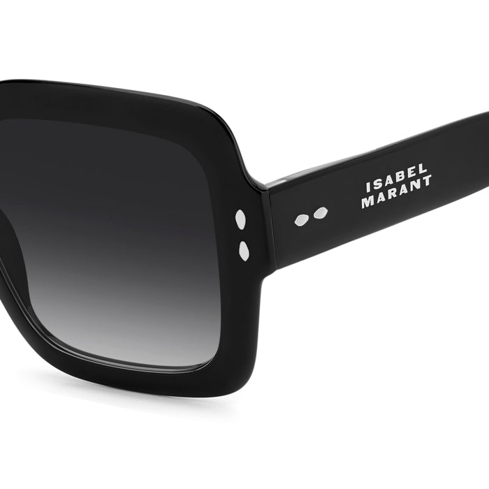 Isabel Marant IM 0211/S Noir 807 en détail des branches - Les Lunettes de Pauline