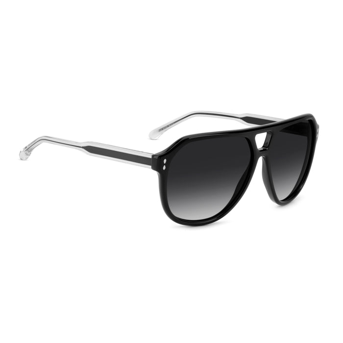 Isabel Marant IM 0216/S Noir 807 de trois-quarts opposée - Les Lunettes de Pauline