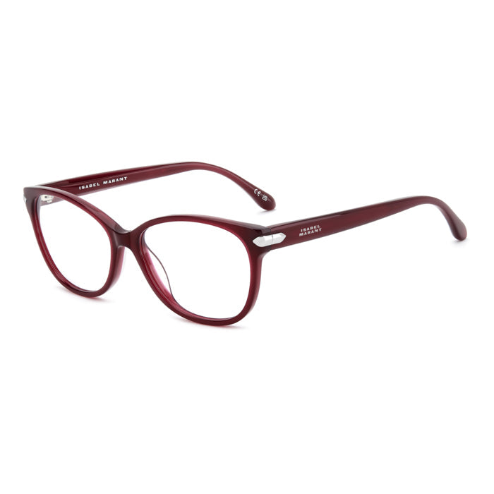 Isabel Marant IM 0272 Bordeaux LHF de trois-quarts - Les Lunettes de Pauline