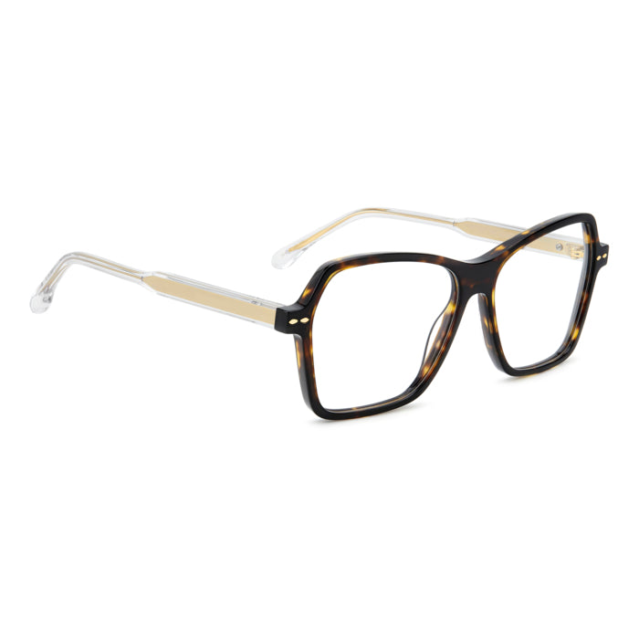 Isabel Marant IM 0198 Havane Marron 086 de trois-quarts opposée - Les Lunettes de Pauline