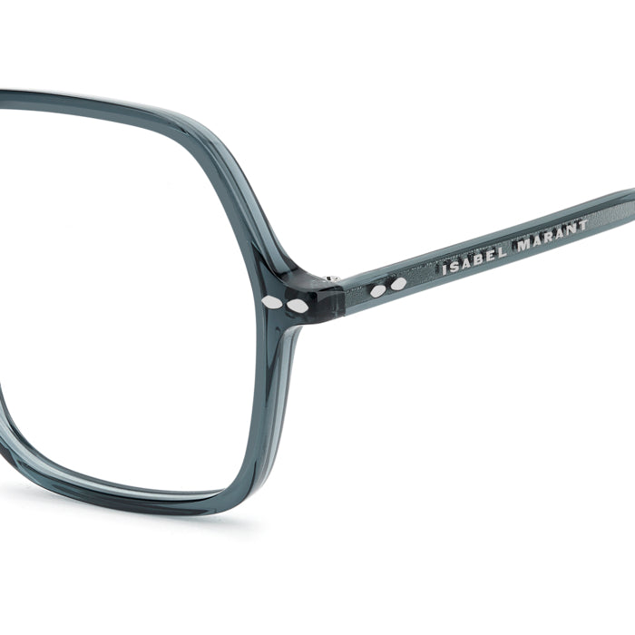 Isabel Marant IM 0150 Bleu Pétrole ZI9 en détail des branches - Les Lunettes de Pauline