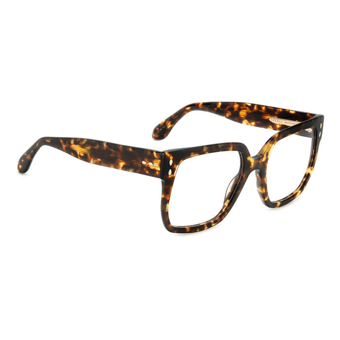 Isabel Marant IM 0128 Havane Marron 086 de trois-quarts opposée - Les Lunettes de Pauline