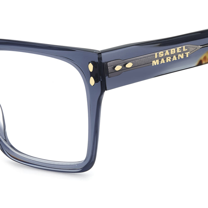 Isabel Marant IM 0270 Bleu et Écaille JBW en détail des branches - Les Lunettes de Pauline