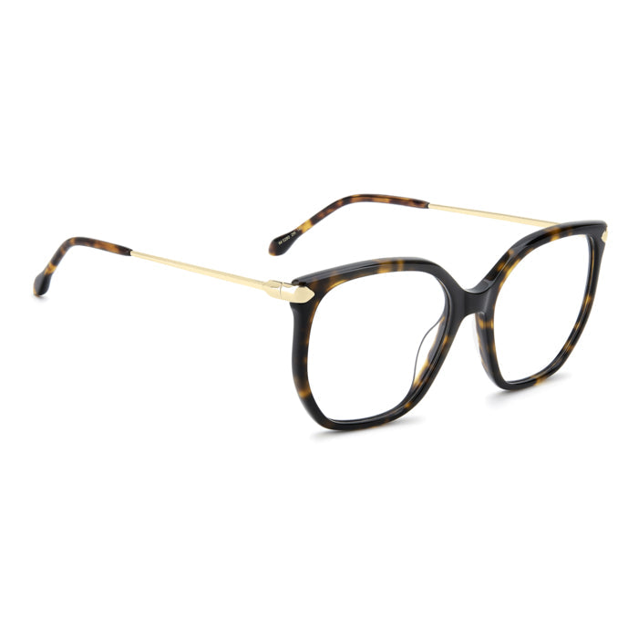 Isabel Marant IM 0280 Havane Or 2IK de trois-quarts opposée - Les Lunettes de Pauline