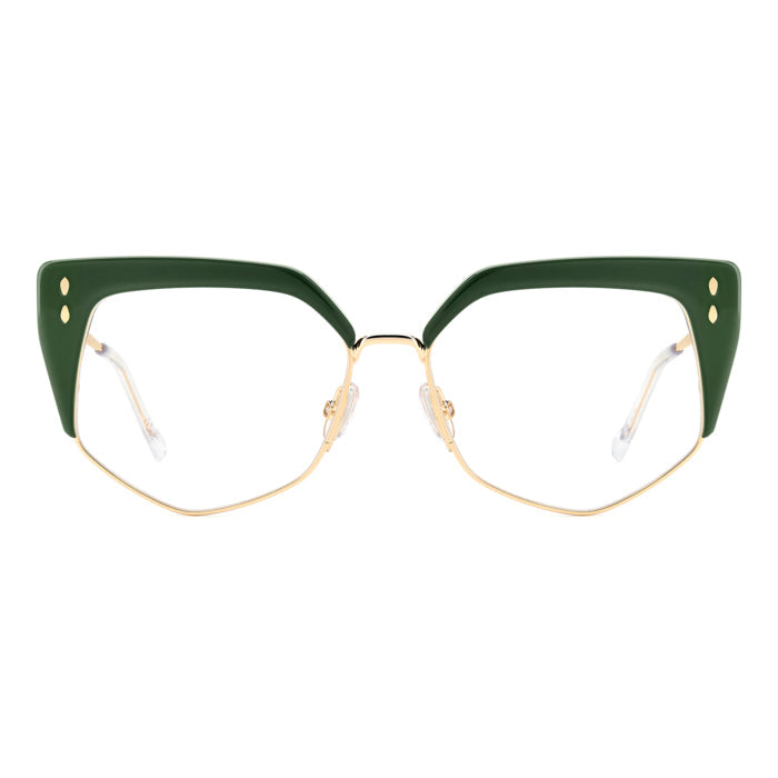 Isabel Marant IM 0161 Vert et Or PEF de face - Les Lunettes de Pauline