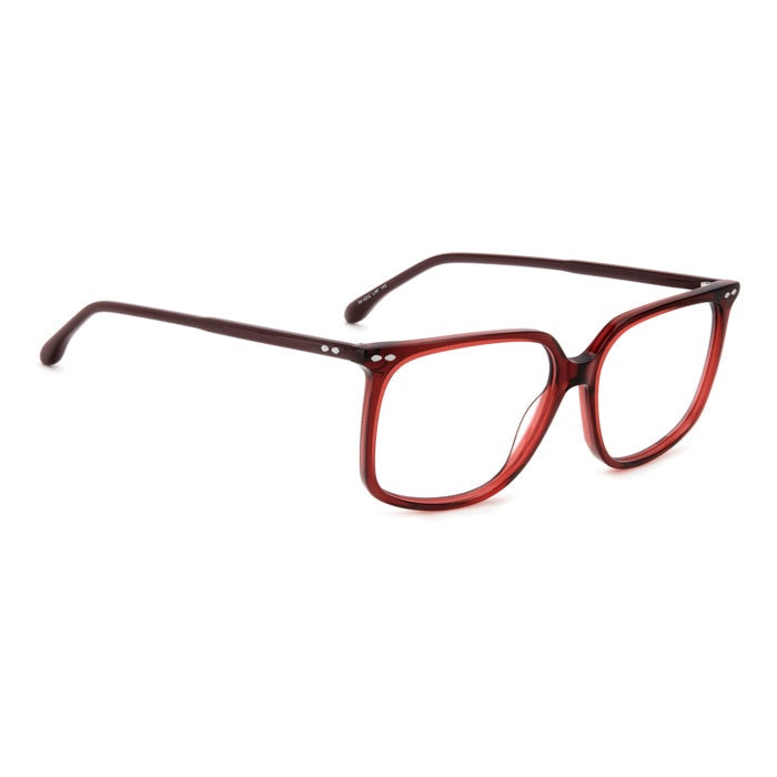 Isabel Marant IM 0202 Bordeaux LHF de trois-quarts opposée - Les Lunettes de Pauline