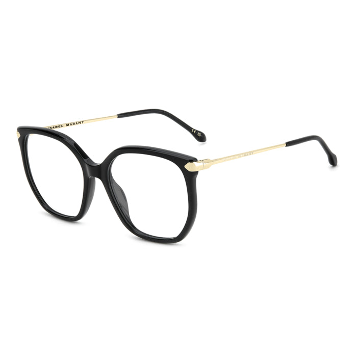 Isabel Marant IM 0280 Noir Or 2M2 de trois-quarts - Les Lunettes de Pauline