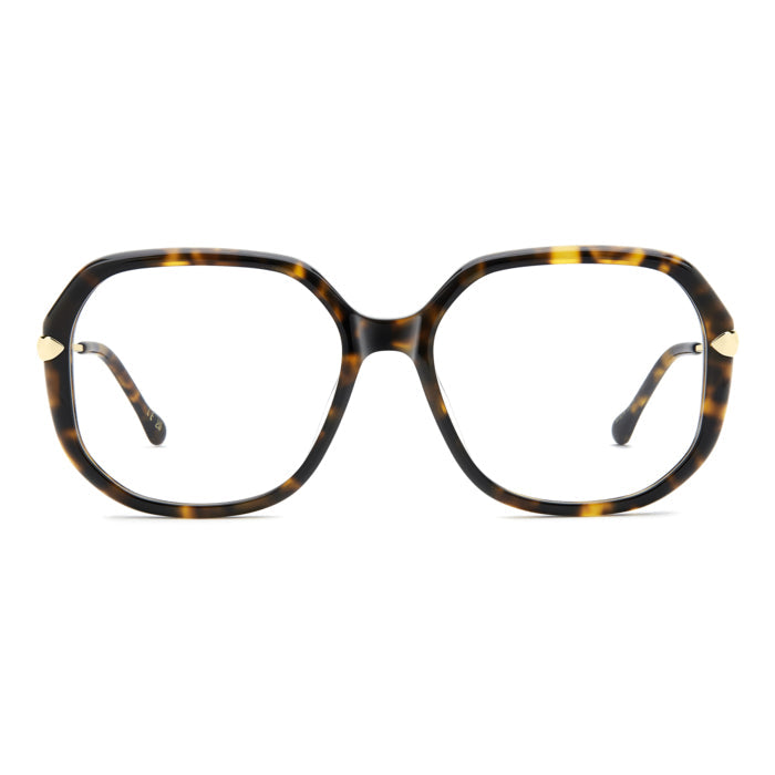Isabel Marant IM 0279 Havane Or 2IK de face - Les Lunettes de Pauline