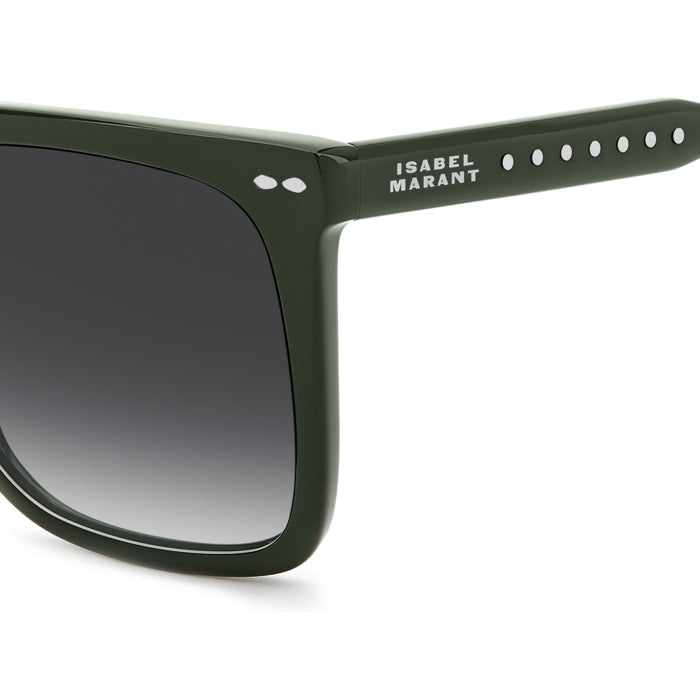Isabel Marant IM 0256/S Vert Bouteille 1ED en détail des branches - Les Lunettes de Pauline