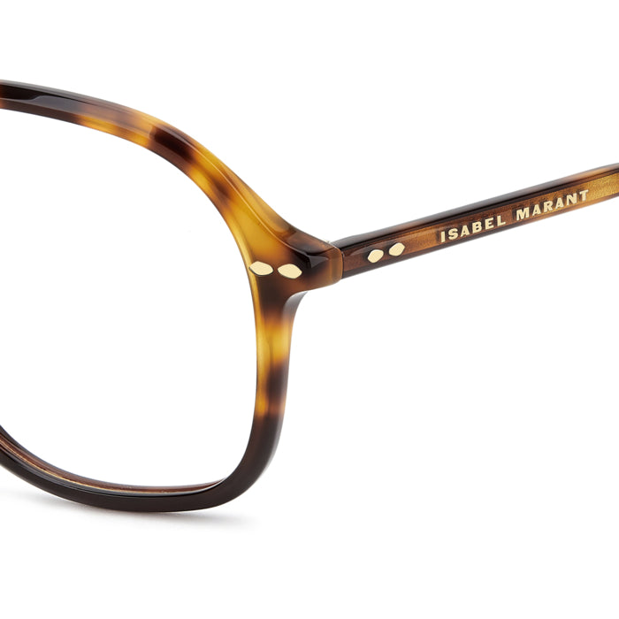 Isabel Marant IM 0276 Havane Marron 086 en détail des branches - Les Lunettes de Pauline