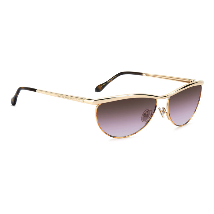 Isabel Marant IM 0288/S Or et Écaille 06J de trois-quarts opposée - Les Lunettes de Pauline