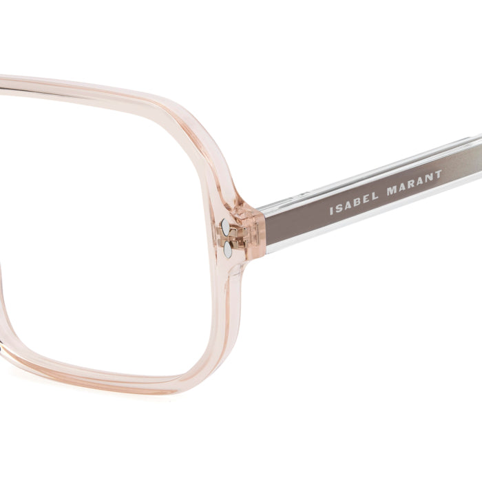 Isabel Marant IM 0168 Rose Poudré 8KB en détail des branches - Les Lunettes de Pauline