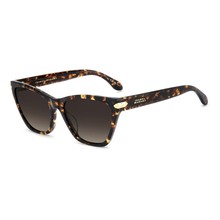 Isabel Marant IM 0271/G/S Écaille Havane 086 de trois-quarts - Les Lunettes de Pauline
