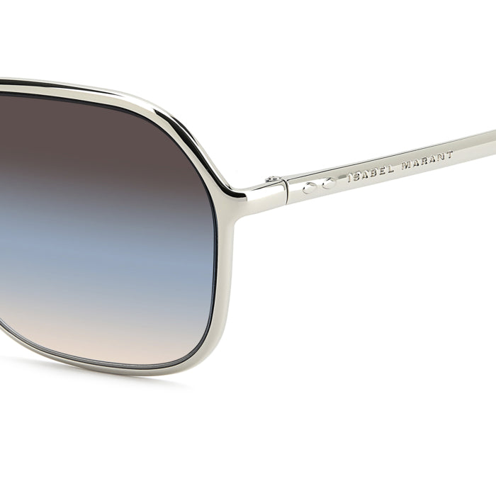 Isabel Marant IM 0245/S Argent 010 en détail des branches - Les Lunettes de Pauline