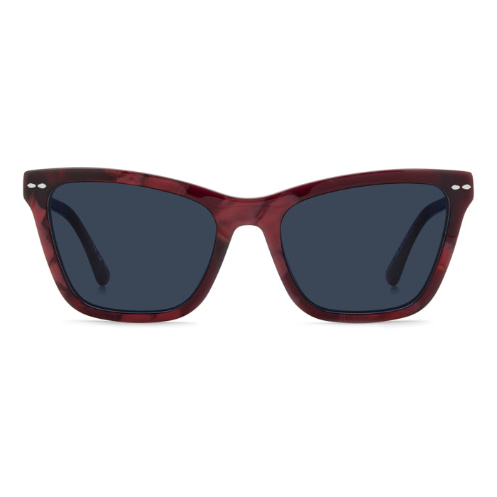 Isabel Marant IM 0255/S Bordeaux Marbré JR9 de face - Les Lunettes de Pauline