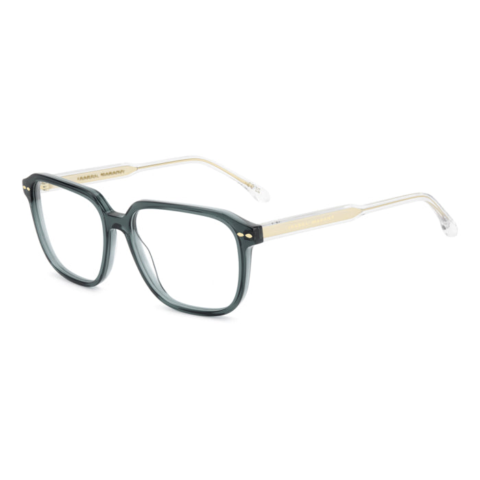 Isabel Marant IM 0232 Bleu Canard ZI9 de trois-quarts - Les Lunettes de Pauline