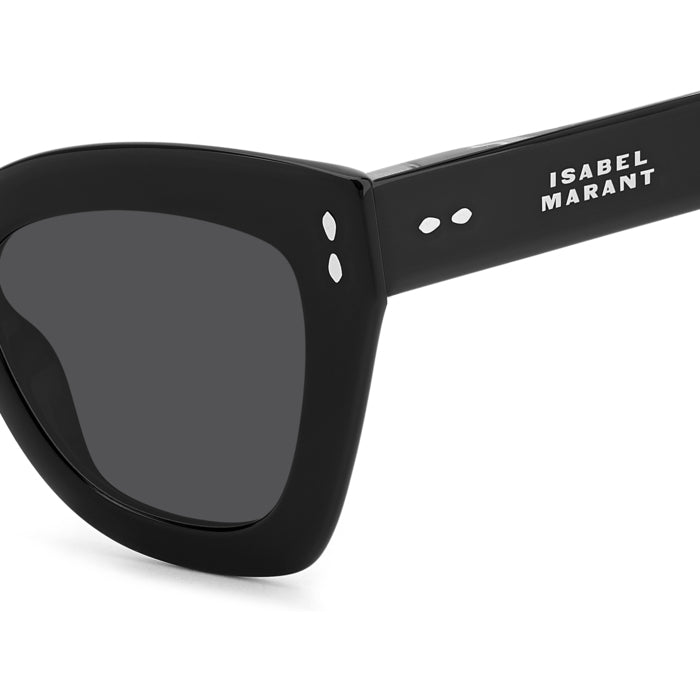 Isabel Marant IM 0050/G/S Noir 807 en détail des branches - Les Lunettes de Pauline