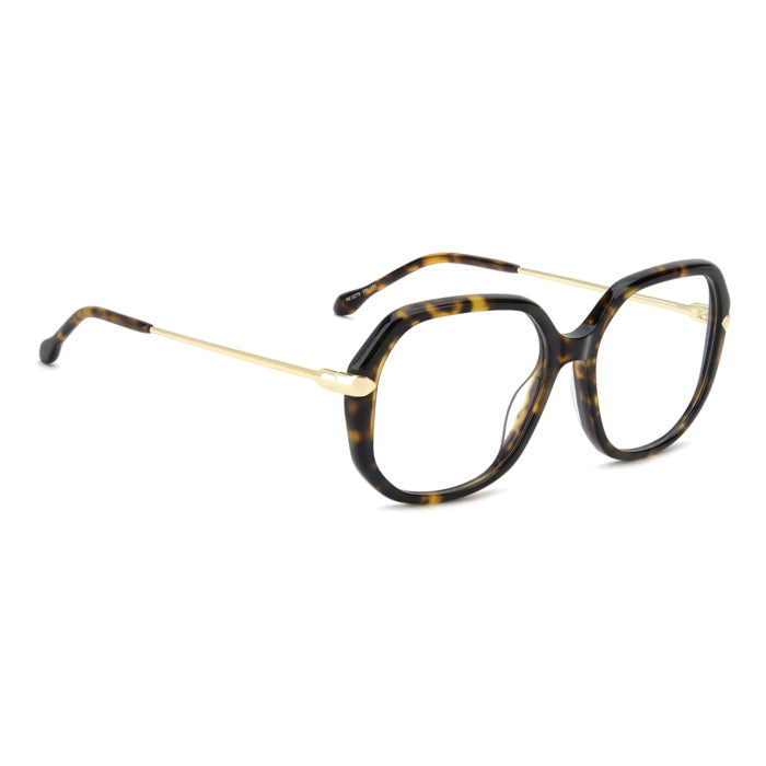 Isabel Marant IM 0279 Havane Or 2IK de trois-quarts opposée - Les Lunettes de Pauline