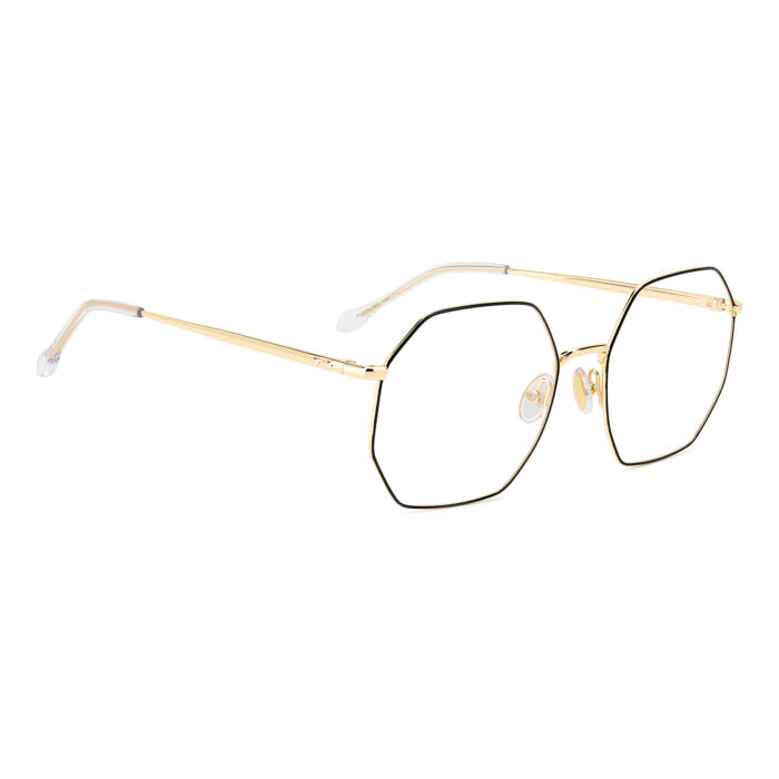 Isabel Marant IM 0179 Noir et Or RHL de trois-quarts opposée - Les Lunettes de Pauline
