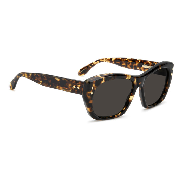 Isabel Marant IM 0238/S Écaille Havane 086 de trois-quarts opposée - Les Lunettes de Pauline