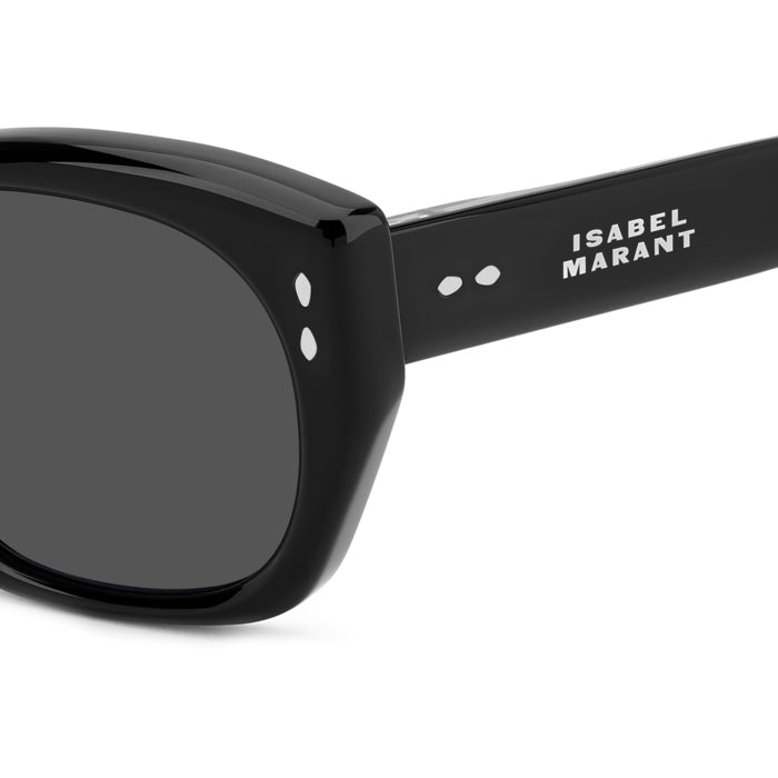 Isabel Marant IM 0238/S Noir 807 en détail des branches - Les Lunettes de Pauline