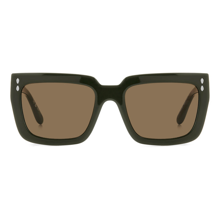 Isabel Marant IM 0213/S Vert Kaki 1ED de face - Les Lunettes de Pauline